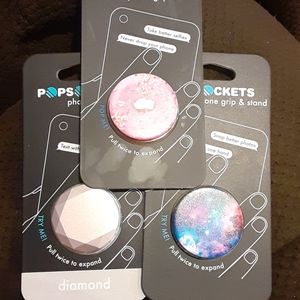 Pop sockets 8$ each .